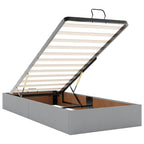 Lit coffre ottoman avec matelas - surmatelas - Modèle Amélia