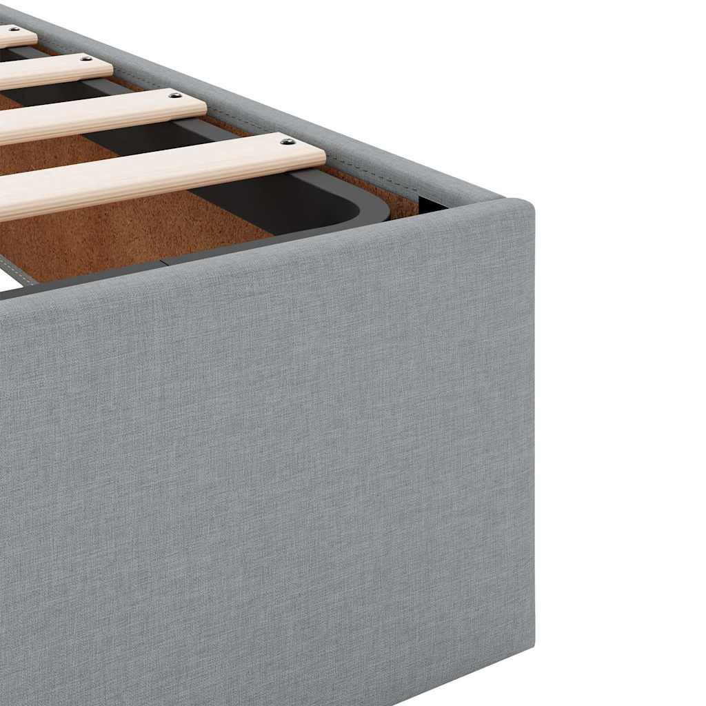 Lit coffre ottoman avec matelas - surmatelas - Modèle Amélia