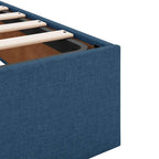 Lit coffre ottoman avec matelas - surmatelas - Modèle Amélia