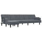 Canapé d'angle convertible en velours - Modèle Maëlis