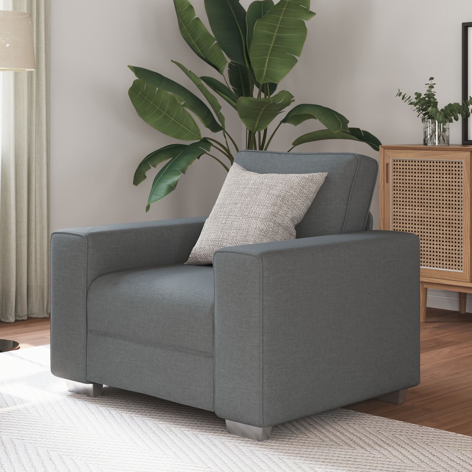 Canapé moderne en tissu - Modèle Elio