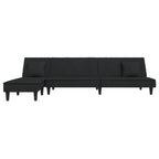Canapé d'angle convertible en velours - Modèle Timo