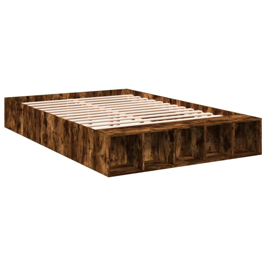 Lit coffre en bois avec rangement - Modèle Anna