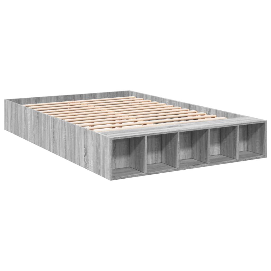 Lit coffre en bois avec rangement - Modèle Anna