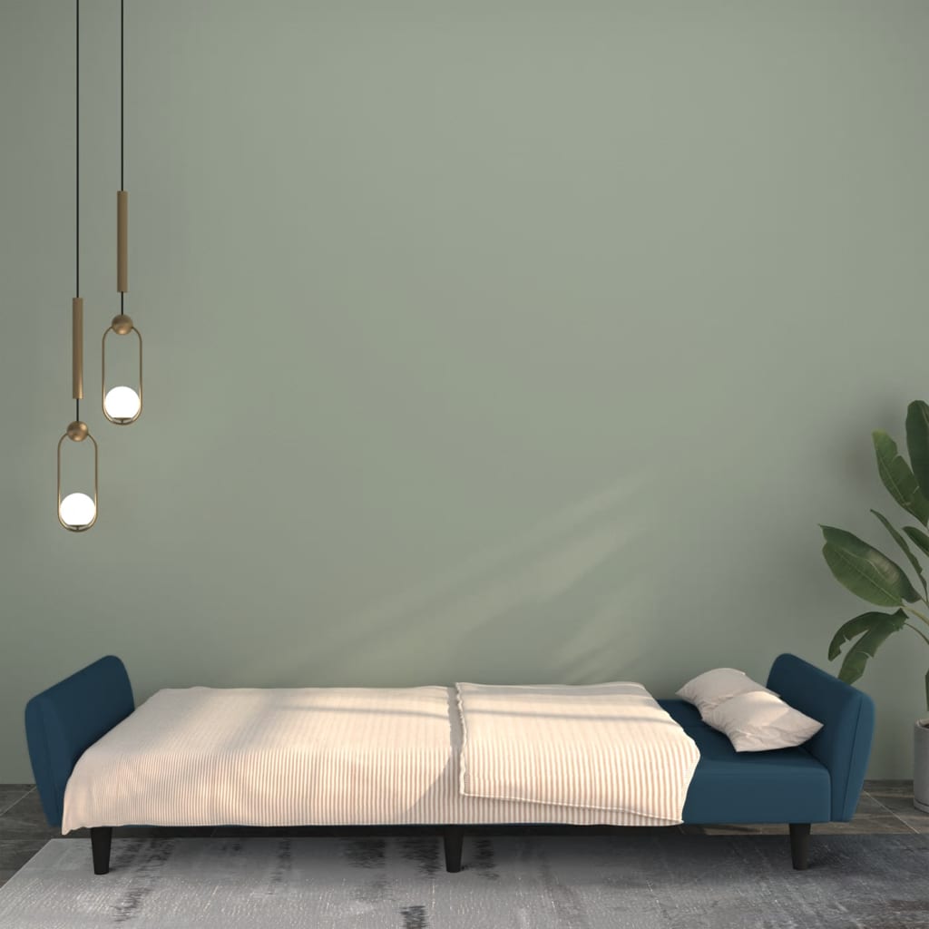 Canapé-lit en velours - Modèle Iris