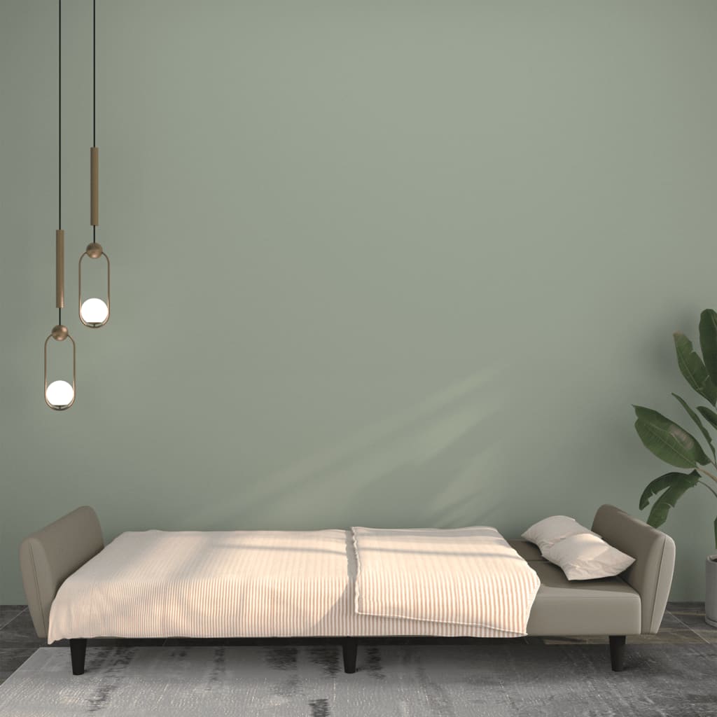 Canapé-lit en velours - Modèle Iris