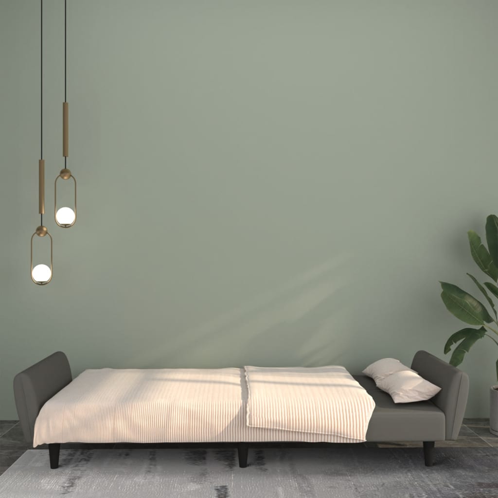 Canapé-lit en velours - Modèle Iris