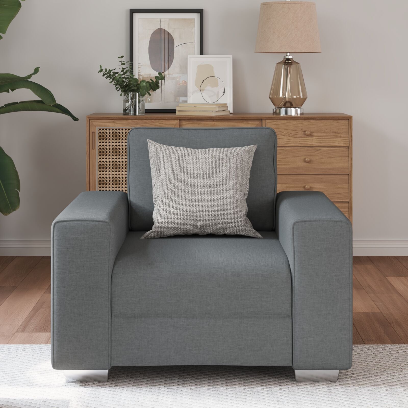 Canapé moderne en tissu - Modèle Elio