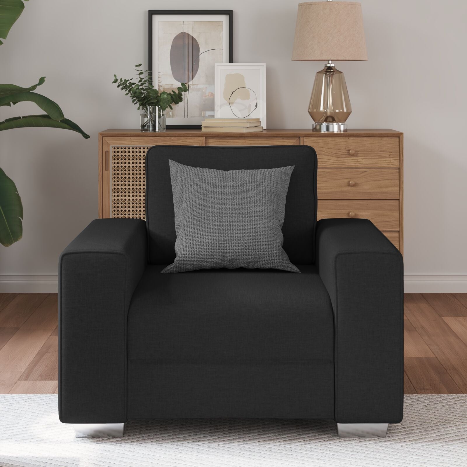 Canapé moderne en tissu - Modèle Elio