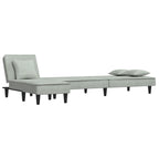 Canapé d'angle convertible en velours - Modèle Timo