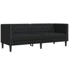 Ensemble de canapé Chesterfield en similicuir - Modèle Arthur