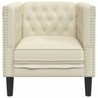 Fauteuil Chesterfield en similicuir - Modèle Oscar