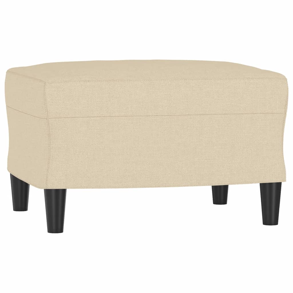 Canapé moderne avec repose-pied en tissu - Modèle Noa