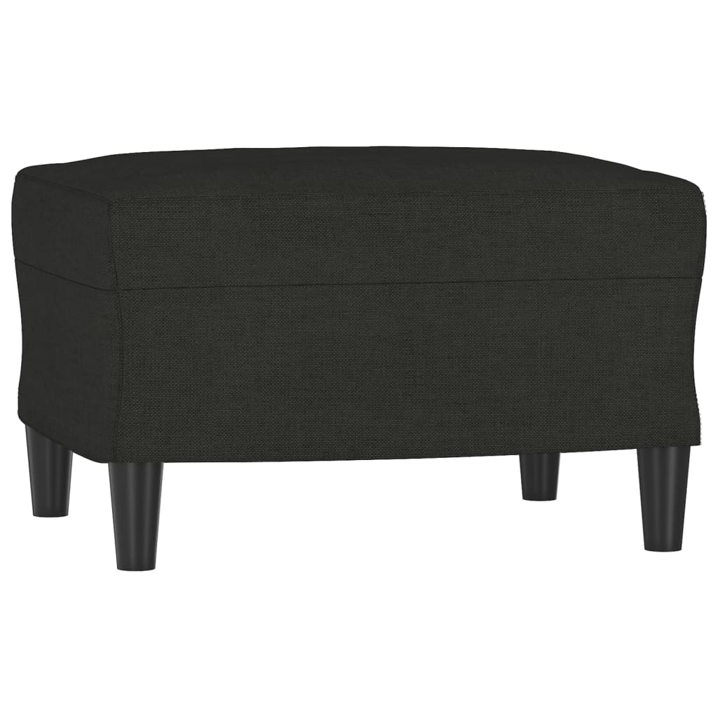Canapé moderne avec repose-pied en tissu - Modèle Noa