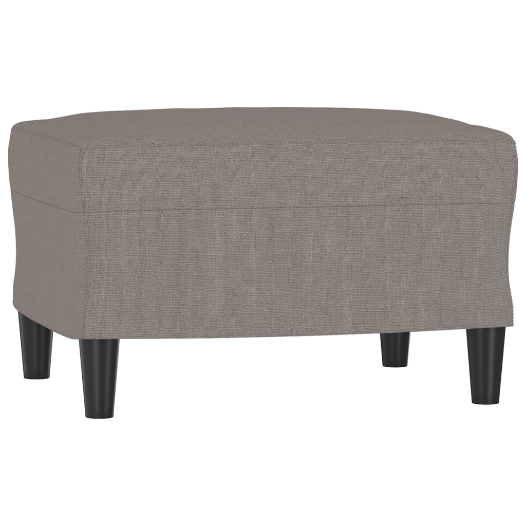 Canapé moderne avec repose-pied en tissu - Modèle Noa
