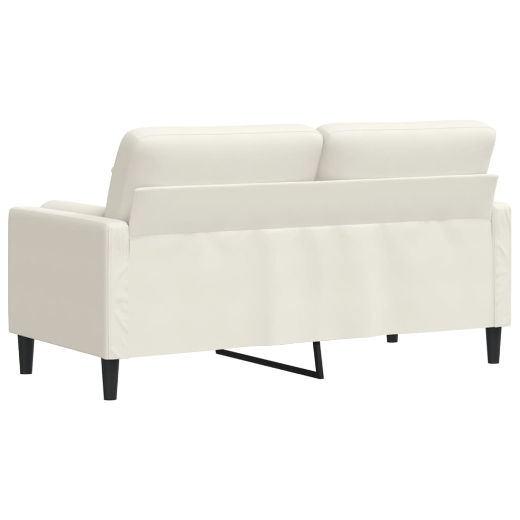 Canapé moderne avec oreillers décoratifs en velours - Modèle Milan