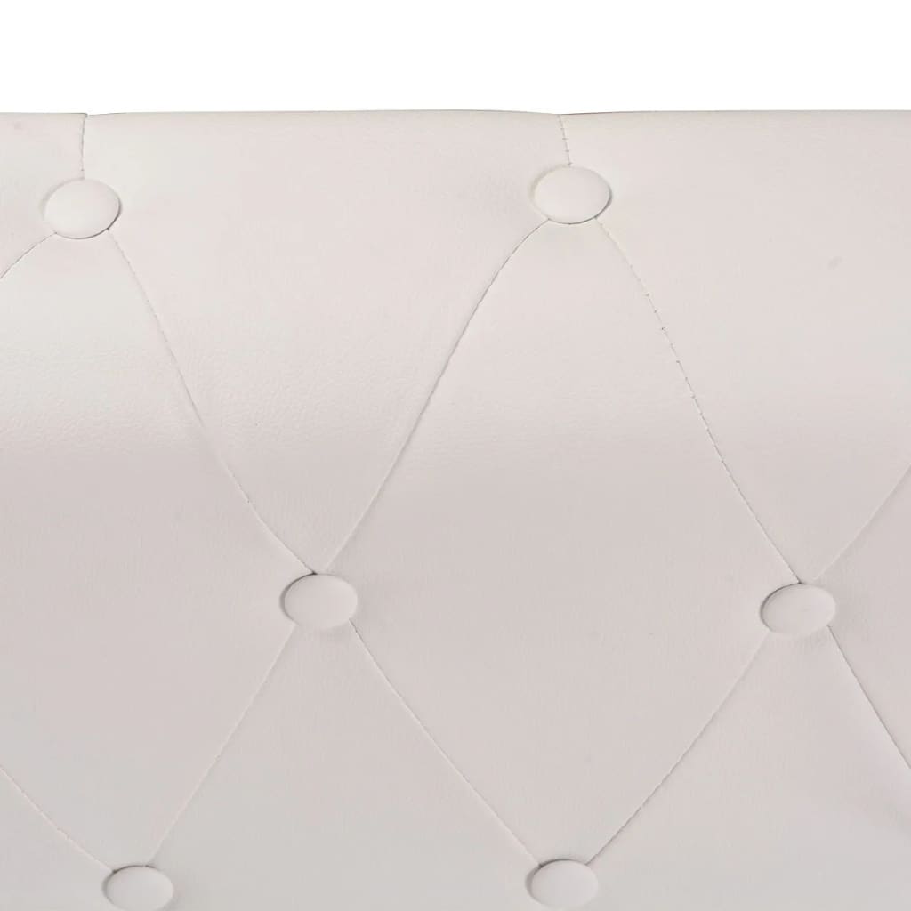 Canapé d'angle Chesterfield en similicuir - Modèle Clément