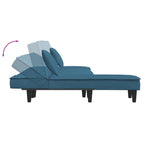 Canapé d'angle convertible en velours - Modèle Timo