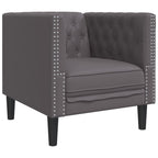 Ensemble de canapé Chesterfield en similicuir - Modèle Arthur