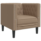 Ensemble de canapé Chesterfield en similicuir - Modèle Arthur