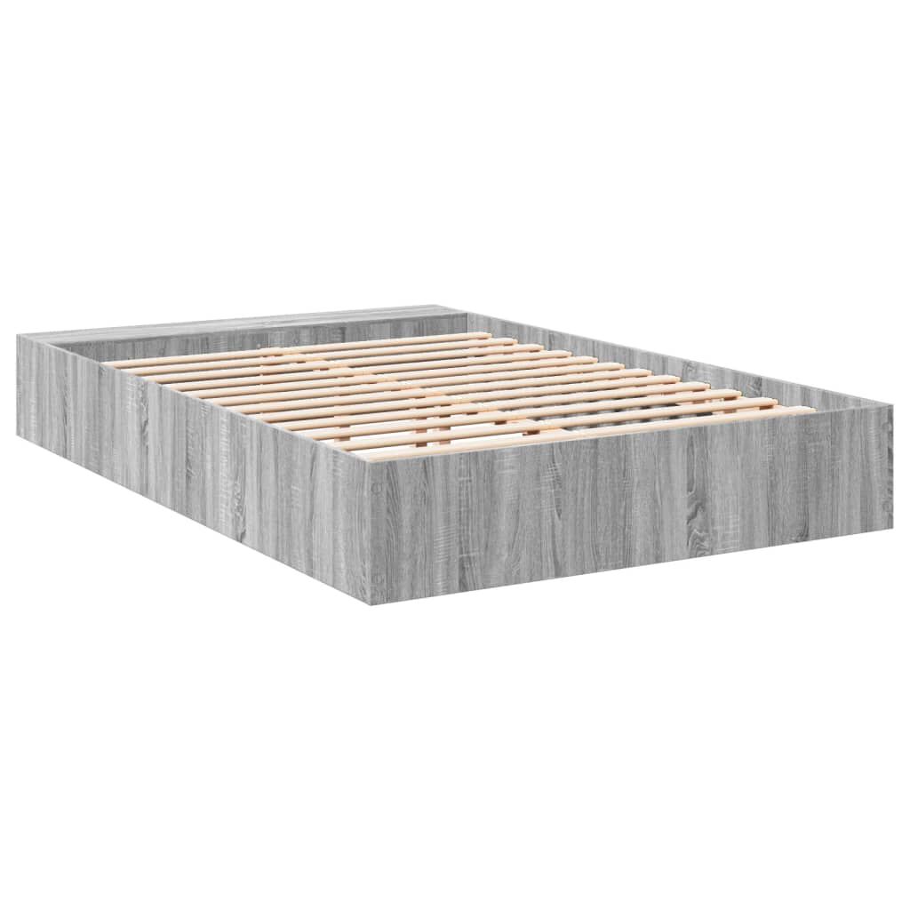 Lit coffre en bois avec rangement - Modèle Anna