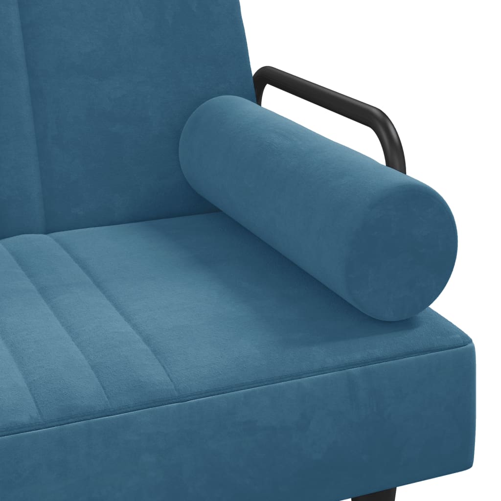 Canapé d'angle convertible en velours - Modèle Maëlis