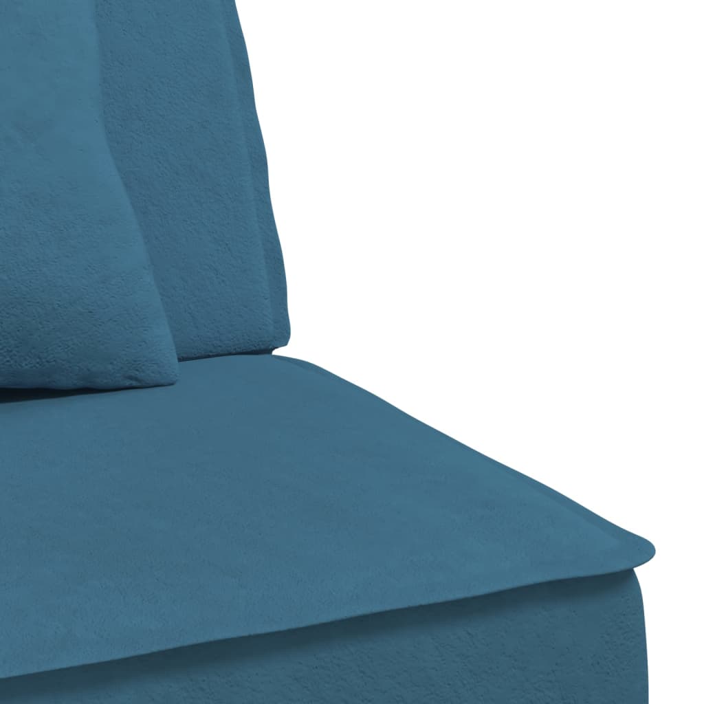 Canapé d'angle convertible en velours - Modèle Timo