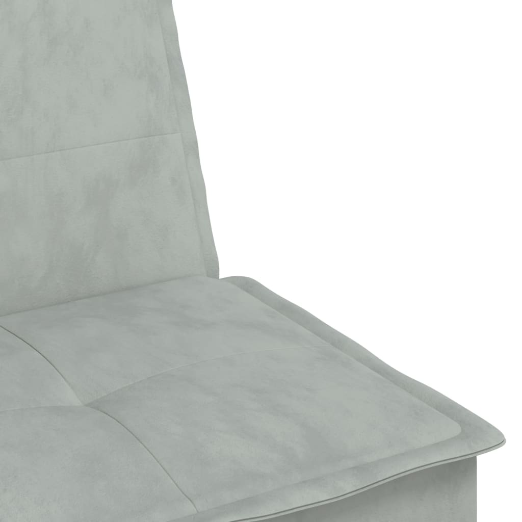 Canapé d'angle convertible en velours - Modèle Ysée